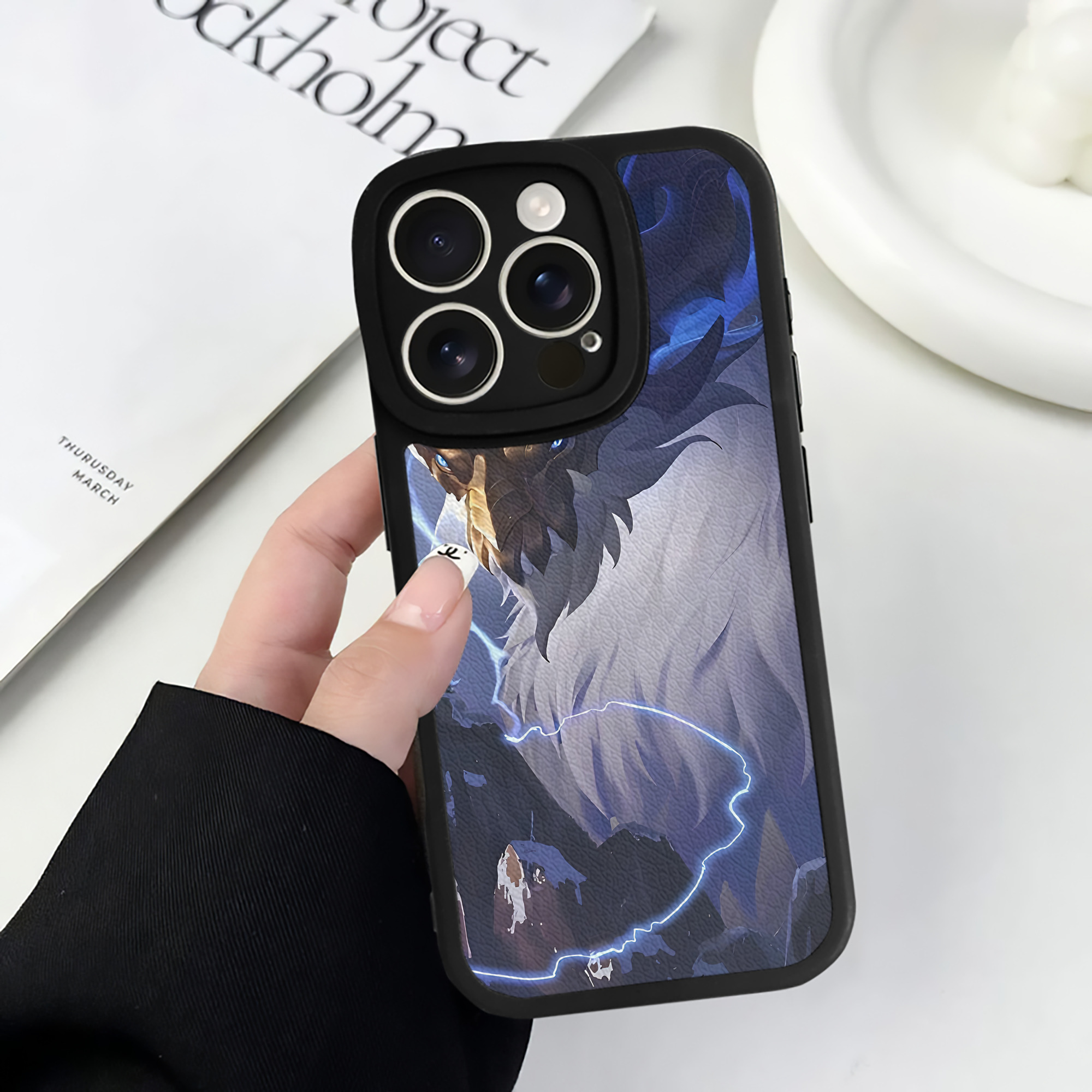 リーグ・オブ・レジェンド League of Legends LOL 【iPhone 16シリーズ対応】シリコンスマホケース（レザー調） 材質：シリコン